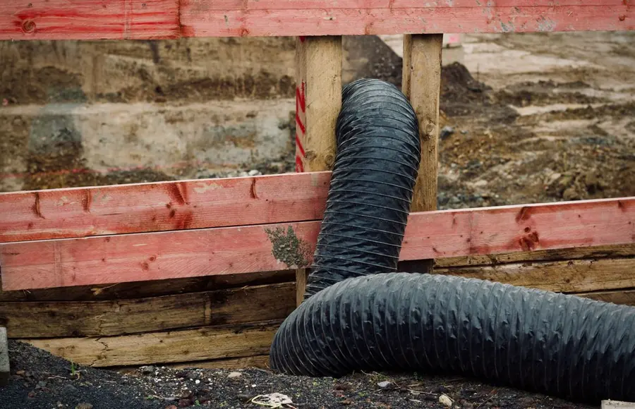 Ductwork under a home that rodents can chew and damage